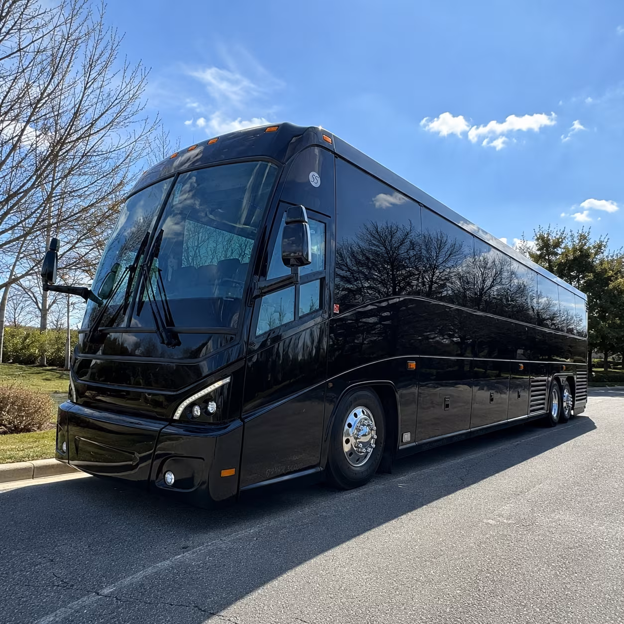 charter buses between naval installations and south bay hotels