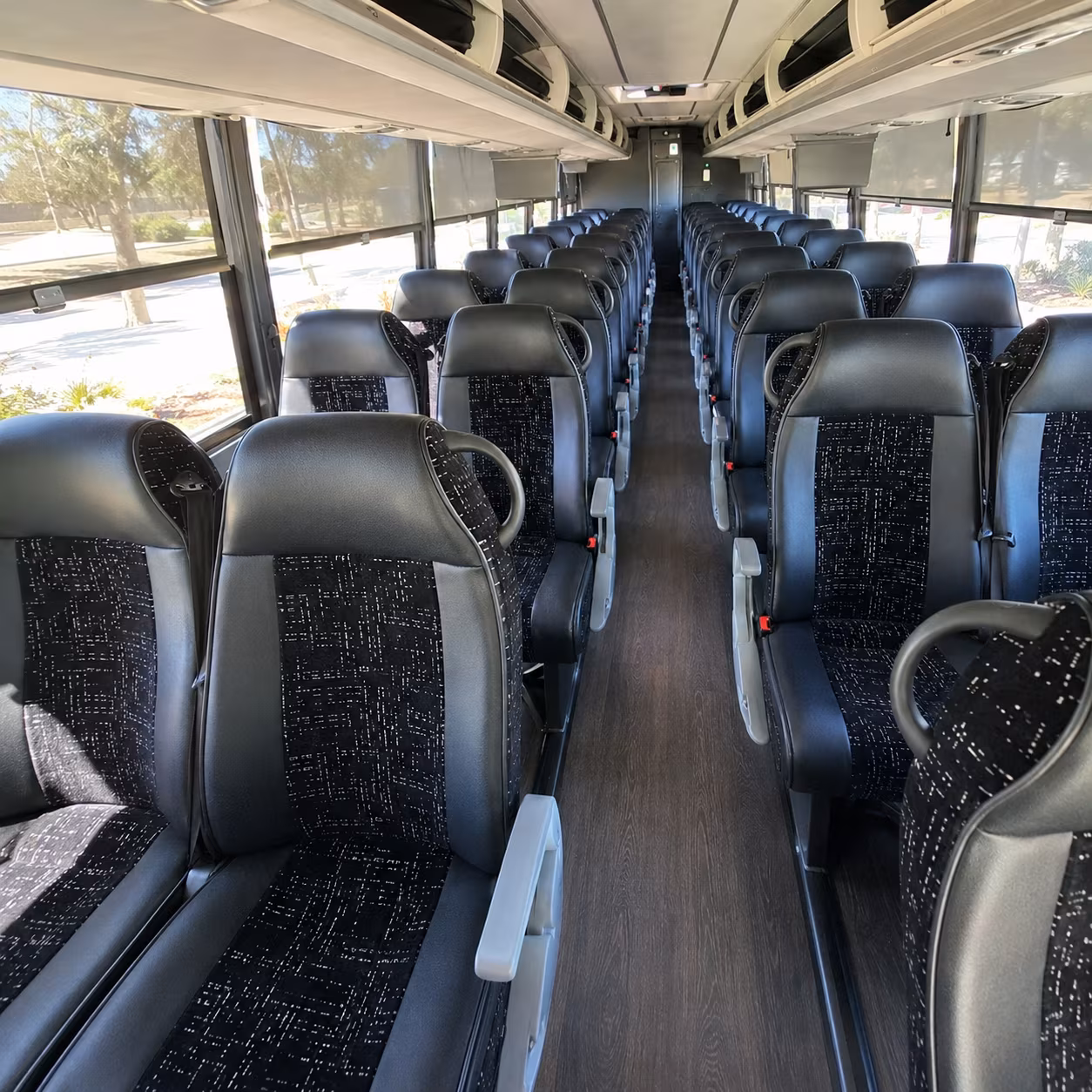 chula vista charter bus services interior