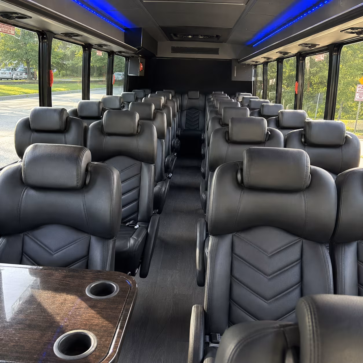 chula vista corporate event transportation onboard seating