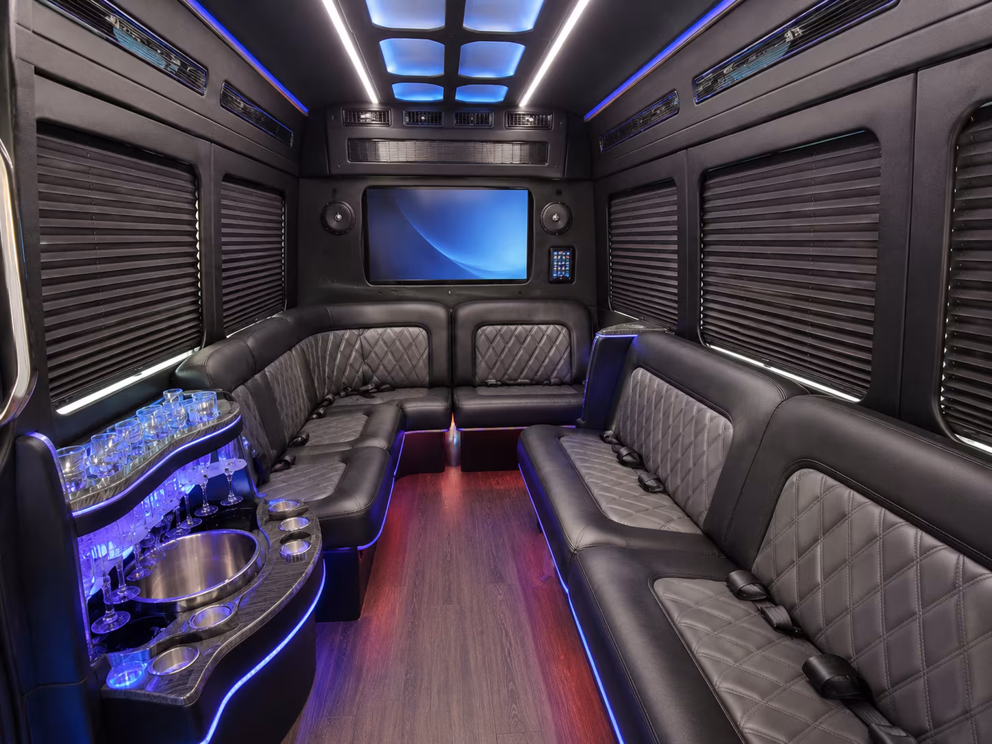 chula vista party bus interior